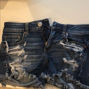 American eagle super stretch shorts